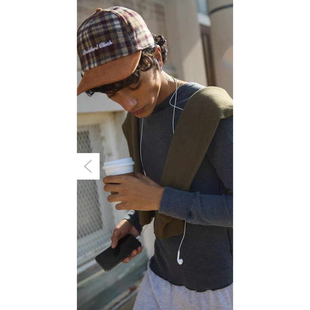 Urban Outfitters Standard Cloth Plaid Roscoe Hat NWT
